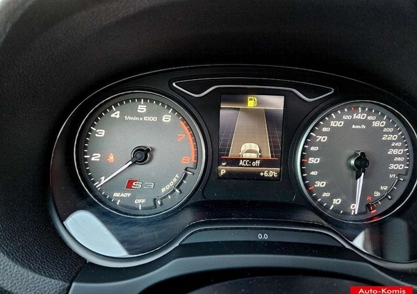 Audi S3 cena 86800 przebieg: 56000, rok produkcji 2016 z Czerwionka-Leszczyny małe 667